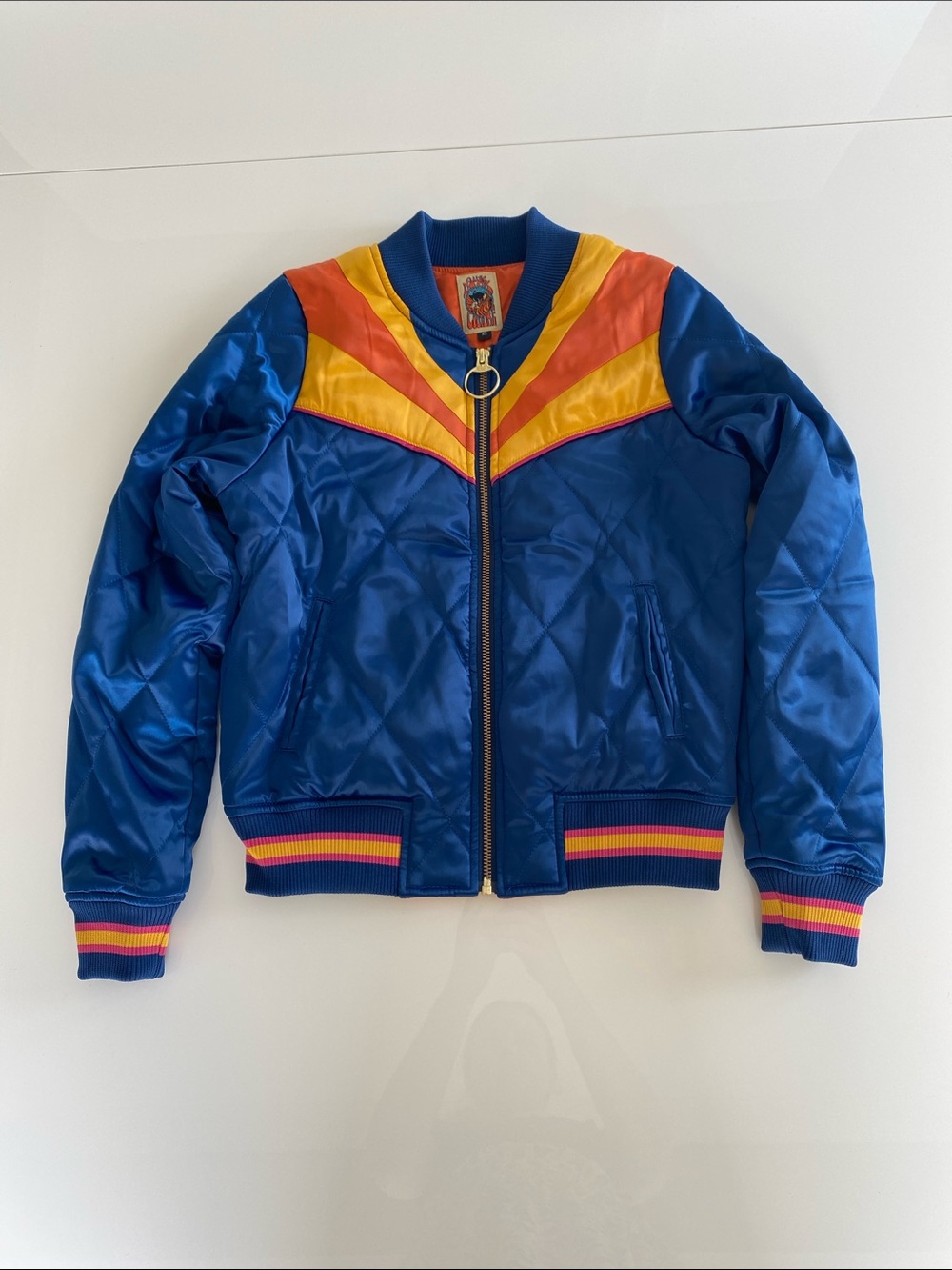 Classic Rock Couture Original Blue Rising Sun Jacket - Picture 2 of 7